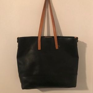 ABLE black and cognac Abera Tote